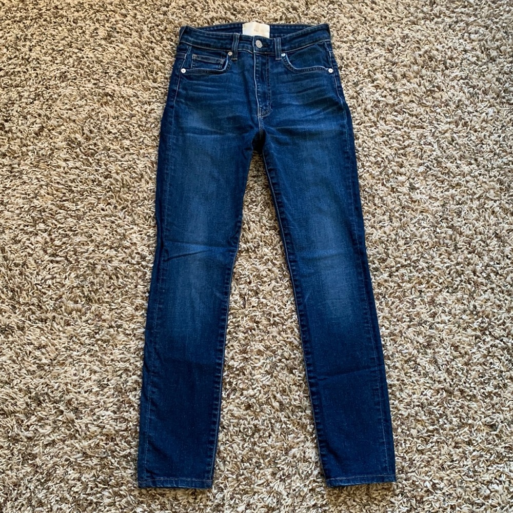 Cqy Denim High Rise Skinny Palme Jeans View 5